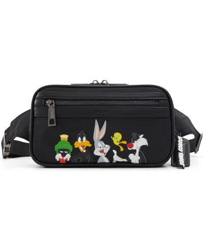 Aldo Looney Tunes Fanny Pack Textile Medium Belt Bag In Other Black