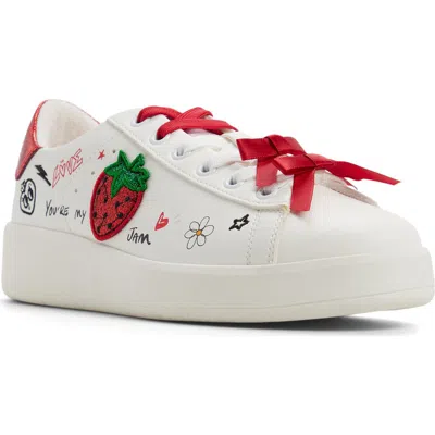 Aldo Love Platform Sneaker In White