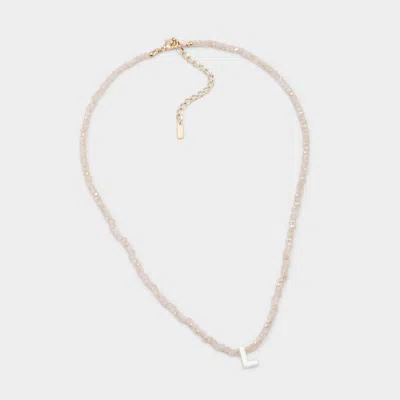 Aldo Loveletter In Gold In Neutral