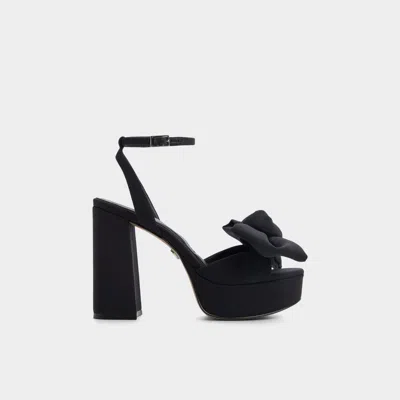 Aldo Luscious Platform Sandal In Black