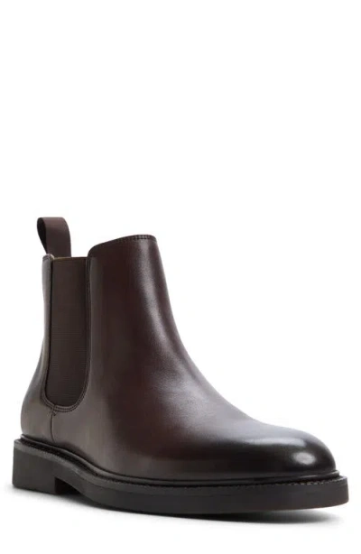 Aldo Malmo Leather Chelsea Boot In Brown