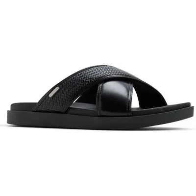 Aldo Mario Slide Sandal In Black