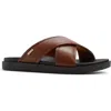 Aldo Mario Slide Sandal In Tan