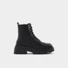 Aldo Goer Cap Toe Combat Boot In Black