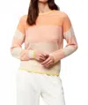 Aldo Martins Brulle Sweater In Peach/cream In Multi