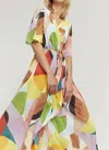 Aldo Martins Capjuluca Jofre Midi Dress In Multi