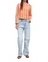 Aldo Martins Capri Jacket In Multi In Brown