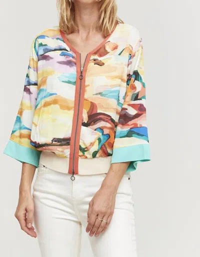 Aldo Martins Colorful Top/jacket In Yellow In Multi