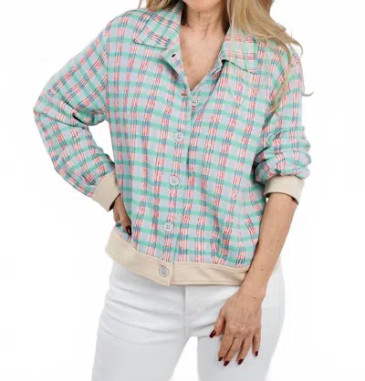 Aldo Martins Devon Collar Button Cardigan In Green