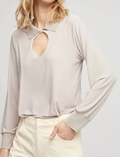 Aldo Martins Diane Blouse In Grey