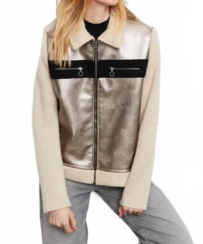 Aldo Martins Double Faced Pez Jacket In Beige