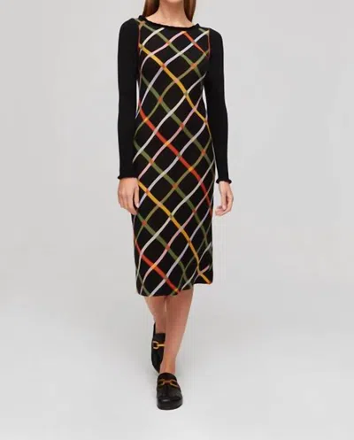 Aldo Martins Knit Dress In Black Multi