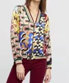Aldo Martins Kylie Top/jacket In Multi In Multi
