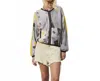 Aldo Martins Oland Chaqueta Cremall In Multi In Gray