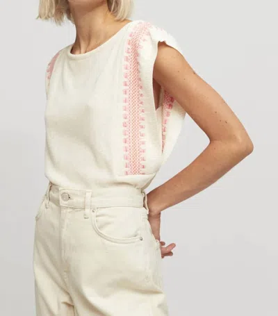 Aldo Martins Petin Top In Beige In White