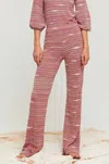 Aldo Martins Reus Pants In Red Brick In Pink