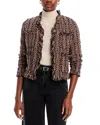 Aldo Martins Thun Fringed Bomber Jacket In Black