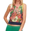 Aldo Martins Tibi Sweater Vest In Multi Color In Multi