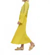 Aldo Martins Yellow Knit Top In Yellow With Green Thread In Multi
