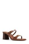 Aldo Women's Maymay Buckle Double Band Block-heel Slide Sandals In Walnut