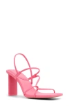 Aldo Megan Strappy Sandal In Pink Smooth