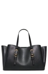 Aldo Meleahh Faux Leather Tote In Black