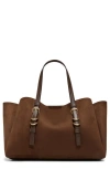 Aldo Meleahh Faux Leather Tote In Brown