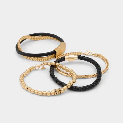 Aldo Men's Danniell – Black / Gold Multi In Black/gold Multi
