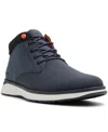 Aldo Men's Fort Synthetic Lace Up Boots In Navy