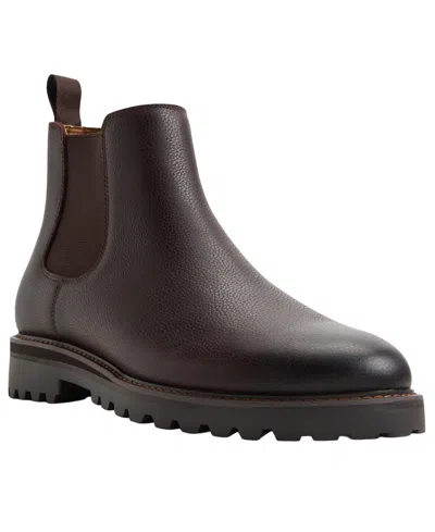Aldo Men's Hayton Leather Ankle Boots In Brown