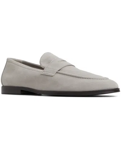 Aldo Men's Journey Leather Loafers In Light Gray