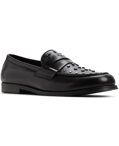 Aldo Men's Keifer Leather Dress Loafers In Black