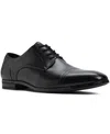 Aldo Men's Luigi Leather Derby Lace Up Dress Shoe In Black