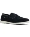 Aldo Men's Regatta Leather Lace Up Casual Shoe In Navy