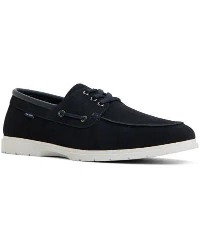 Aldo Men's Regatta Leather Lace Up Casual Shoe In Navy