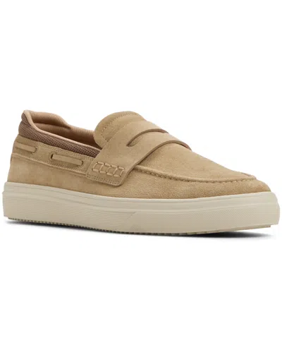 Aldo Men's Seafarer Leather Slip On Shoe In Taupe