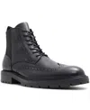 Aldo Men's Toney Leather Ankle Boots In Black