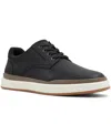 Aldo Upton Mens Lace-up Faux Leather Oxfords In Black