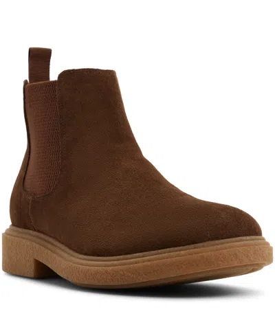 Aldo Men's Zeddy Leather Dress Boots In Brown