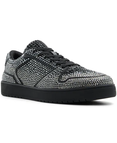 Aldo Men's Zethan Se Synthetic Low Top Sneakers In Black