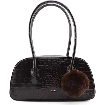 Aldo Migotram Shoulder Bag In Brown