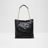 Aldo Morganex Quilted Faux Leather Tote In Black