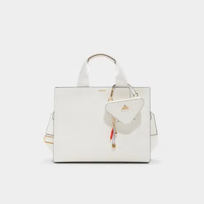 Aldo Mtl72tote In White