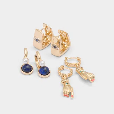 Aldo Mystiquegaze In Navy In Gold