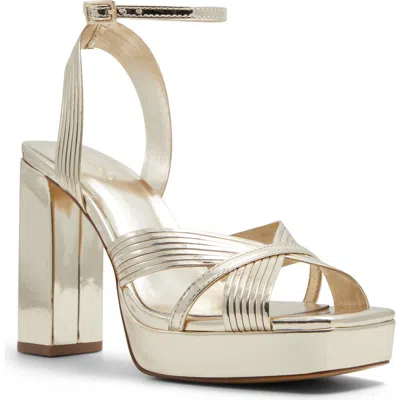 ALDO ALDO NADIE ANKLE STRAP PLATFORM SANDAL
