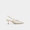 Aldo Naiarah In Cream In White