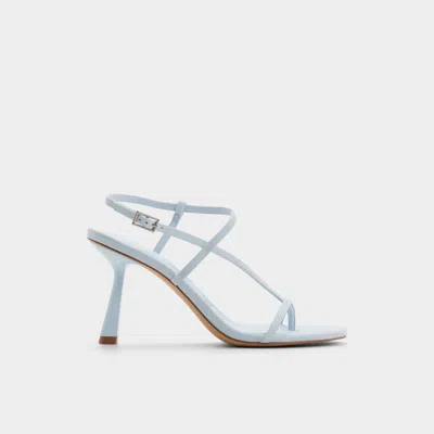 Aldo Nallia Strappy Heeled Sandals In Animal Print
