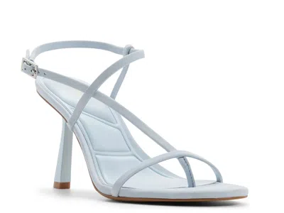 Aldo Nallia Strappy Heeled Sandals In Animal Print