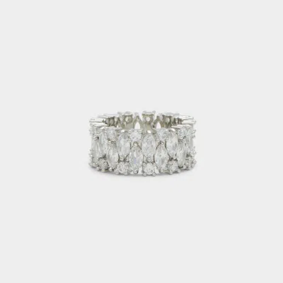 Aldo Nikka In Silver/clear Multi In Metallic