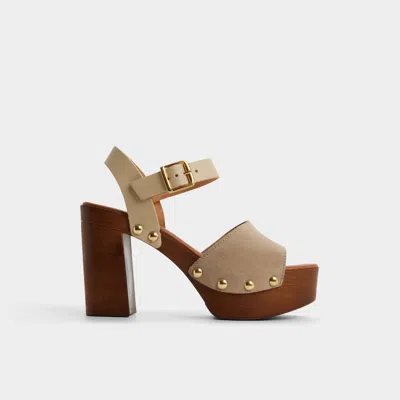 Aldo Niloria In Taupe In Brown